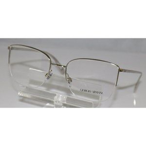 New Giorgio Armani Silver Eyeglasses